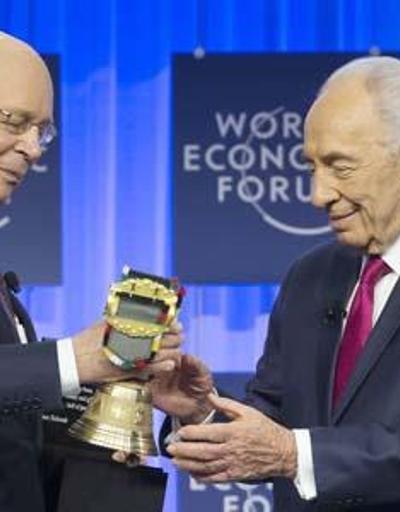 Şimon Pereze barışa katkısından dolayı Davosun Ruhu ödülü