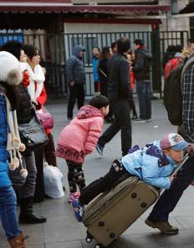 Çinde dünyanın en büyük iç göç hareketi başladı