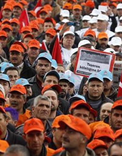 Türk-İşten Kölelik düzenine son: Taşeronlaşmaya hayır mitingi