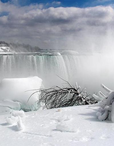 Niagarada göller dondu