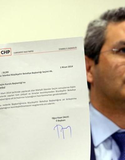 CHP, Kağıthanede seçimlerin iptali için başvuruda bulunacak