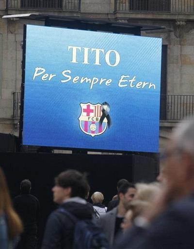 Barcelona Tito Vilanovaya ağladı