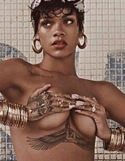 Rihannanın çıplak resimleri yasaklandı