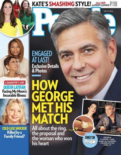 George Clooney 750 bin dolarlık yüzükle evlenme teklif etti