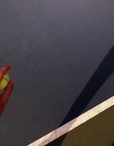 Google Glasslı Federerin gözünden tenis maçı