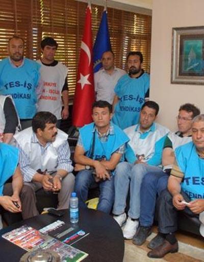 İşçiler Türk-İş Genel Merkezini bastı