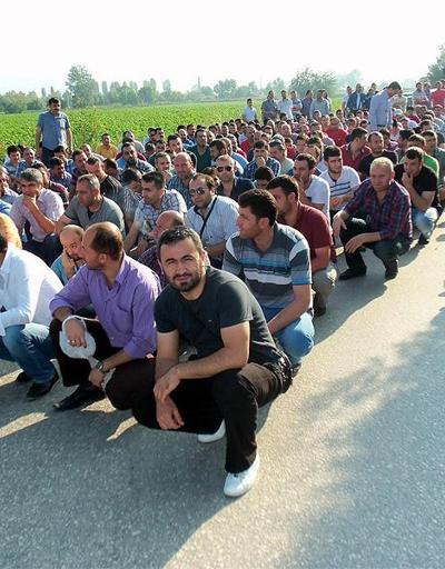 Şişe Cam işçileri grevde