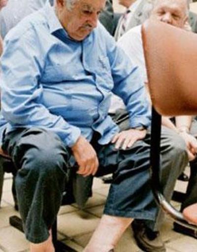 Uruguay Devlet Başkanının fotoğrafı hastanede çekilmemiş