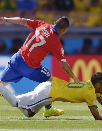 Dünya Kupası 2. Tur: Brezilya - Şili: 3-2 (Penaltılarda)