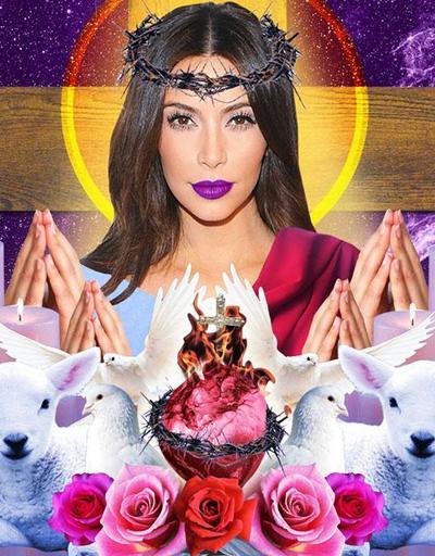 Kim Kardashian Hristiyanları kızdırdı