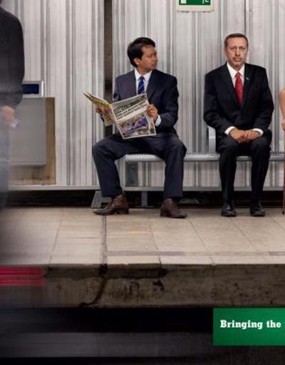 Başbakan Erdoğan ve Dalai Lama metro bekliyor