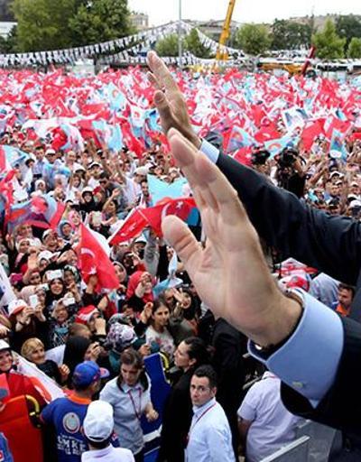 Erdoğanın mitinginde gül kokulu su sıkılacak