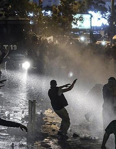 İstanbuldaki İsrail protestosuna polis müdahalesi