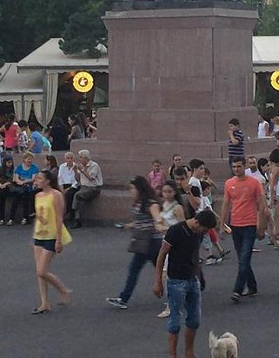 Erdoğanın mesajı Erivan sokaklarında nasıl yankılandı
