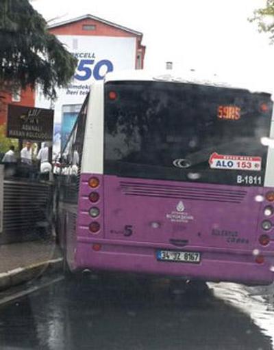 İstanbulda bir belediye otobüsü kazası daha