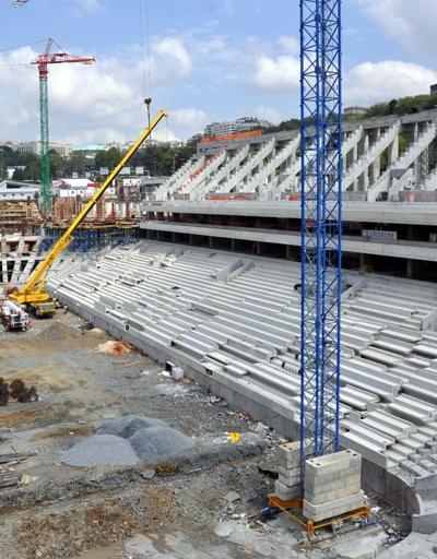 Beşiktaş Vodafone Arenadan yeni kareler