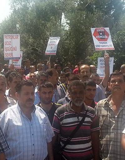 İzmirde Suriyeli işçi istemiyoruz yürüyüşü