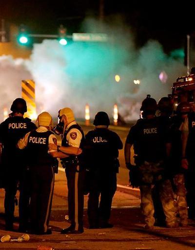 Fergusonda yine polis müdahalesi