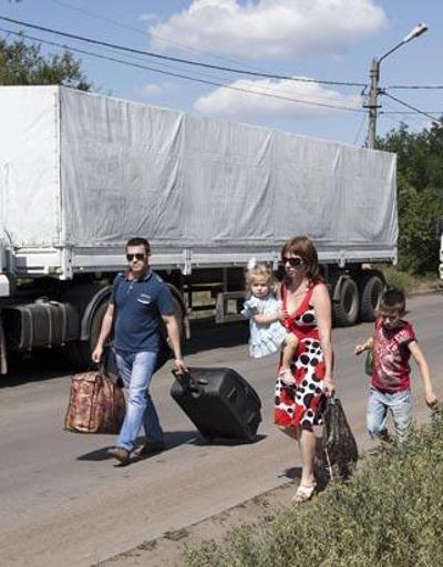 Rusyanın tartışmalı yardım konvoyu yola çıktı
