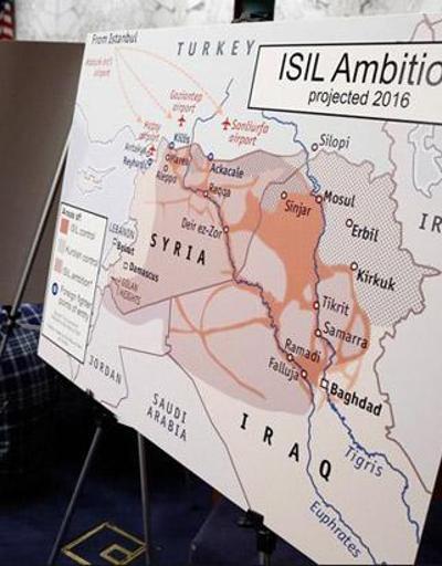 ABD Senatosundaki IŞİD oturumunda Türkiyeli harita