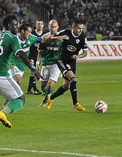 Karabağ - Saint-Etienne: 0-0 (maç özeti)