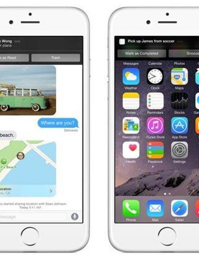 iOS 8in en iyi 15 özelliği