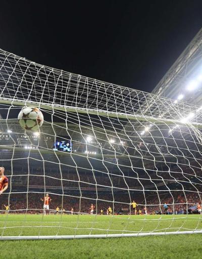 Galatasaray - Borussia Dortmund maçından çarpıcı kareler