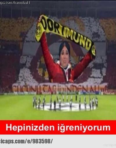 Galatasaray-Dortmund capsleri