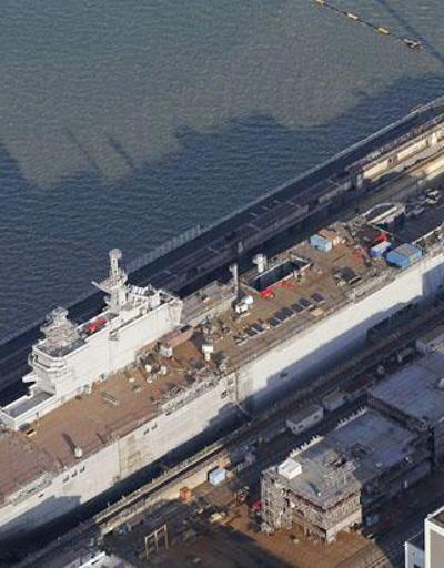 Fransa, Rusyanın savaş gemisini teslim etmiyor