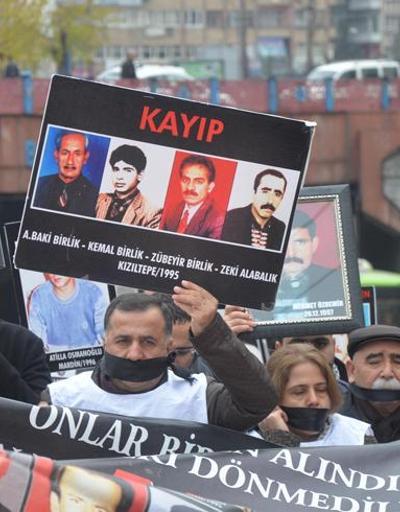 Diyarbakırda faili meçhul cinayetleri protesto için sessiz yürüyüş