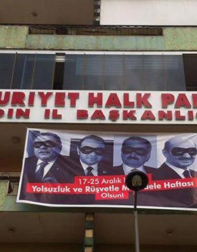 CHP, Aydında pankart indirenleri HSYKya şikayet etti