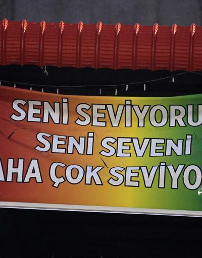 Diyarbakırspor-Galatasaray maçında dikkat çeken pankart