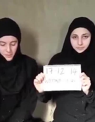 IŞİD tarafından kaçırılan iki genç kız yardım istedi