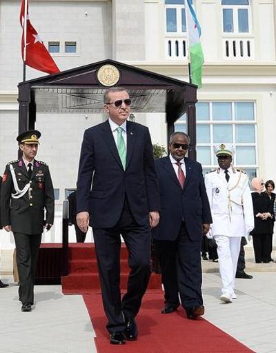 Cumhurbaşkanı Erdoğan Cibutiden ayrıldı