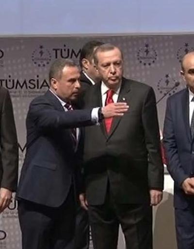 Erdoğan müdahale etti onlar da sahneye çıktı