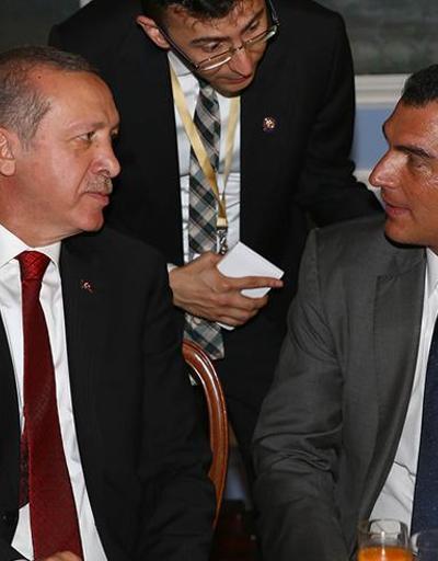 Erdoğan Mondragon ile görüştü