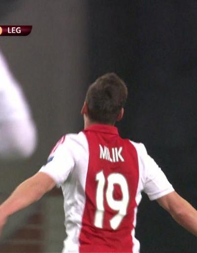 Ajax - Legia Varşova: 1-0 (Maç Özeti)
