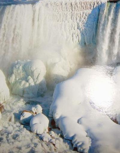 Niagara Şelaleleri bir asır sonra ilk kez bu kadar dondu