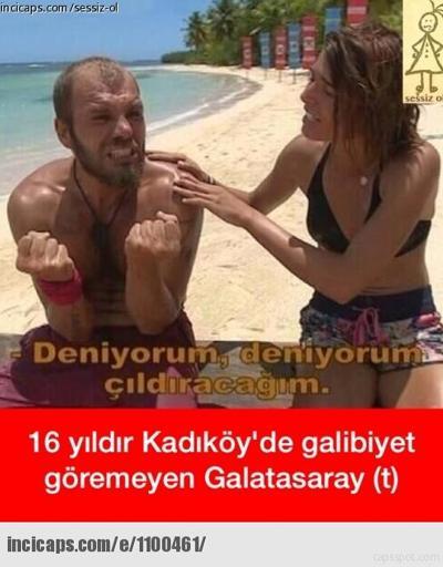 Fenerbahçe - Galatasaray derbisi capsleri