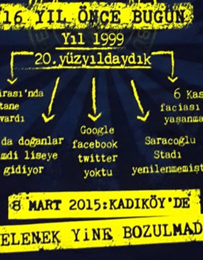 Fenerbahçeden Gelenek Bozulmadı tişörtü