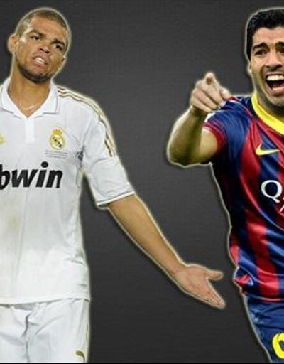 El Clasicoda Suarez, Pepeyi ısırır mı