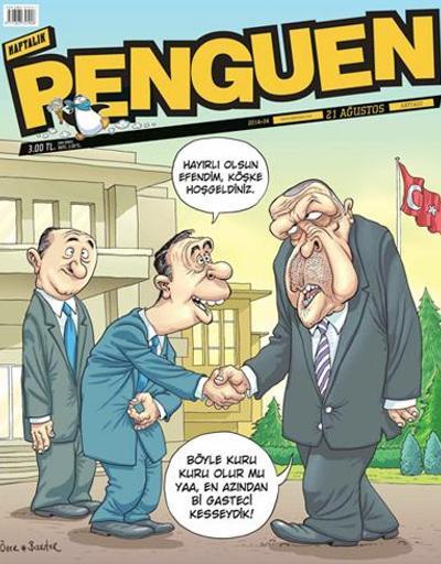 İki karikatüriste Erdoğana top işareti yaptılar davası
