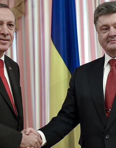 Erdoğan Ukraynada Poroşenko ile basın toplantısı düzenledi