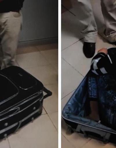 Gürcü kadın valizde Türkiyeye girmeye çalıştı