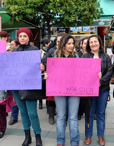 Galatasaray Meydanında Nevin Yıldırım protestosu