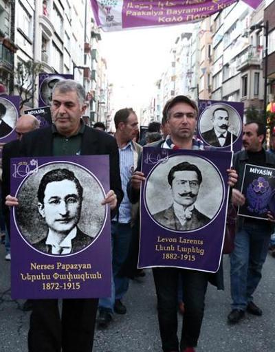 Sürgüne gönderilen Ermeni aydınlar için yürüdüler