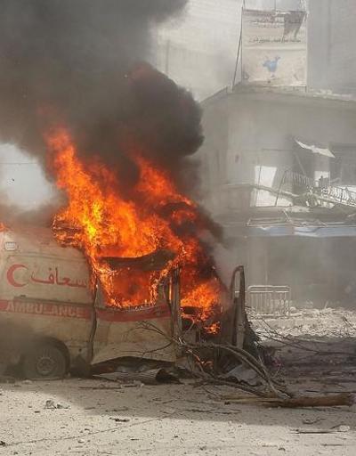 Şam rejimi pazar yerini bombaladı: En az 30 ölü