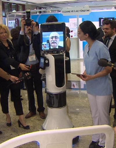 Artık hastaları robotlar ziyaret edecekler