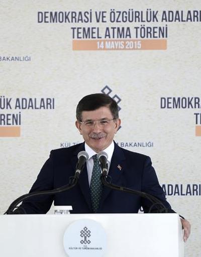 Başbakan Davutoğlu Yassıadada konuştu