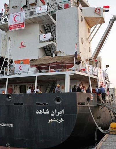İranın yardım gemisi Aden Körfezinde
